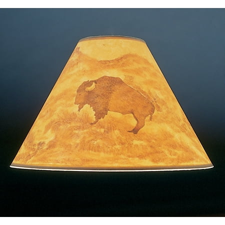20 inch lamp shade crystilly hand painted bison lamp shade 20 inch walmartcom 20 inch lamp shade crystilly hand painted bison lamp shade 20 inch walmartcom